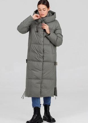 Брендовый пуховик одеяло lora duvetti 40-48 oversize2 фото