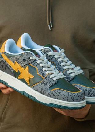 Bathing ape sk8 sta кроссовки