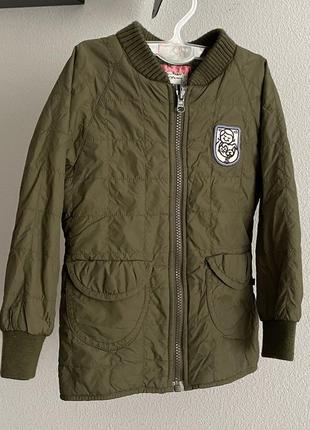 Удлиненная ветровка куртка