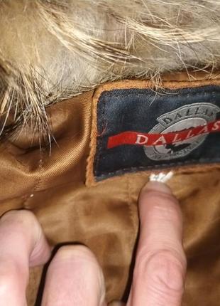 Dallas куртка женская кожа с капюшоном4 фото