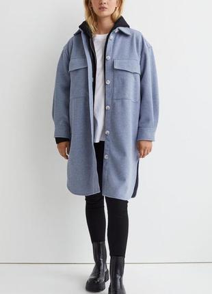 ❤️тепла пальто-рубашка h&m