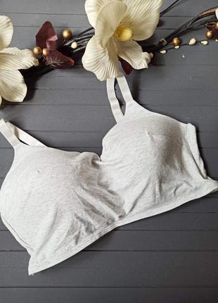 Трикотажний топ, бюстгальтер із формованим передом без кісточок 85d