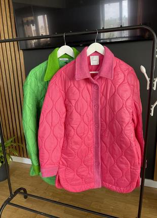 Итальянская куртка с войлочной отделкой, размер s-m оверсайз, цена 2000 грн1 фото