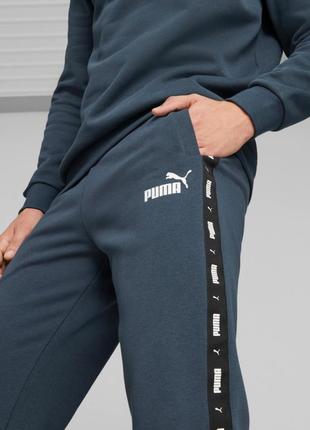 Брюки puma power tape men's sweatpants, размер м