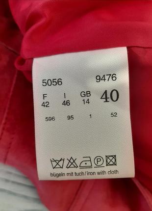 Дизайнерский жакет / пиджак / блейзер замшевый betty barclay6 фото