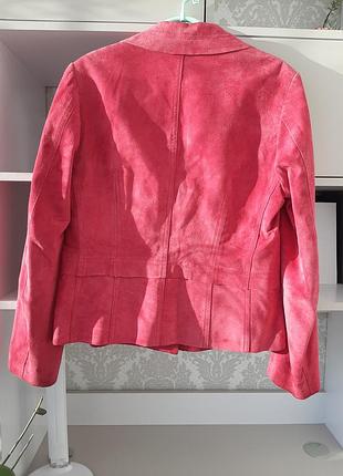 Дизайнерский жакет / пиджак / блейзер замшевый betty barclay3 фото