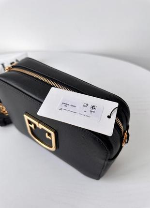 Женская брендовая кожаная сумочка furla brava camera bag сумка кроссбоди crossbody оригинал кожа фурла на подарок жене подарок девушке5 фото