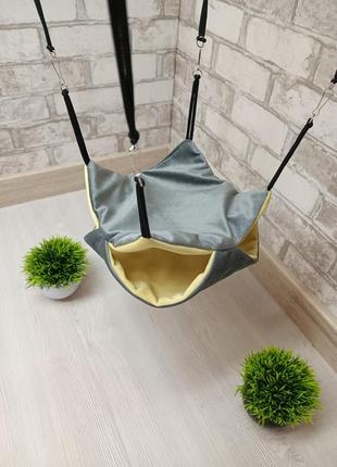 Гамак для гризунів, щурів, морських свинок, хом'яків. будинок для гризунів, шиншил