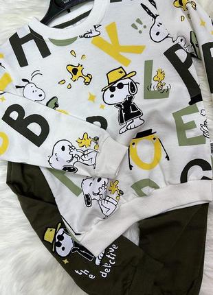 Костюм спортивний двохнитка котон для хлопчиків