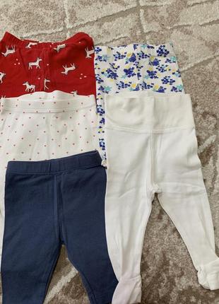 Штанишки, лосинки, ползунки 0-3 м