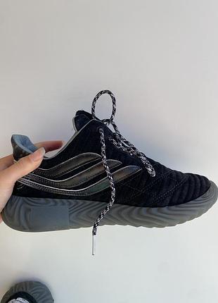 Шкіряні кросівки adidas mauve sobakov
