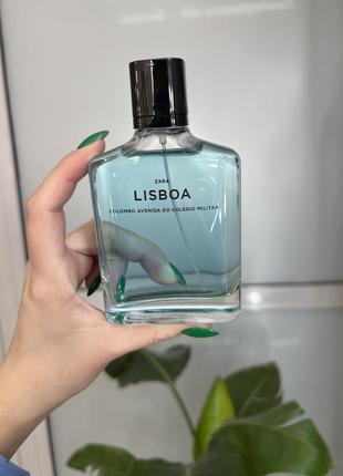 100 мл  ⁇  мужская туалетная вода zara lisboa. свежий цитрусовый мужской парфюм