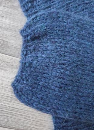 Безшовний светр oversize з альпаки3 фото