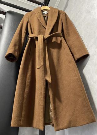 Шерстяное пальто reserved (50% шерсть) осень зима4 фото