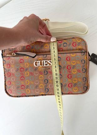 Женская брендовая сумочка guess tremblay crossbody гезз камера кроссбоди на подарок жене подарок девушке9 фото