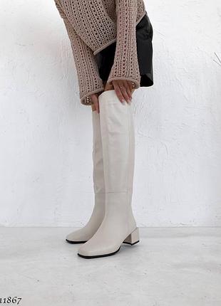 Високі сапоги чоботи ботфорти