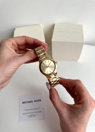 Michael kors mini slim runway watch женские наручные брендовые часы майкл корс оригинал мишель корс на подарок жене подарок девушке4 фото