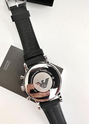 Emporio armani watch ar1807 chronograph мужские наручные брендовые часы хронограф армани оригинал на подарок мужу подарок парні7 фото