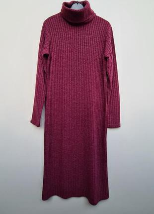 Бордовое платье vovk