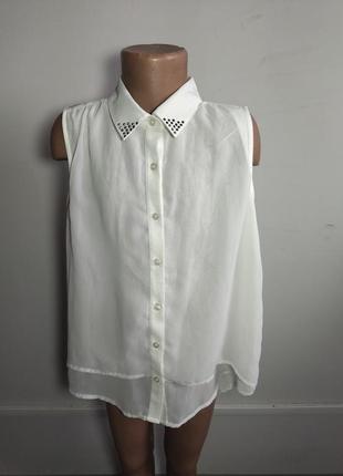 Детская блузка -рубашка, на 10-11 лет, рост 140-146 см
