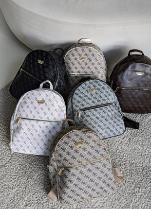 Женский рюкзак / портфель в стиле guess6 фото