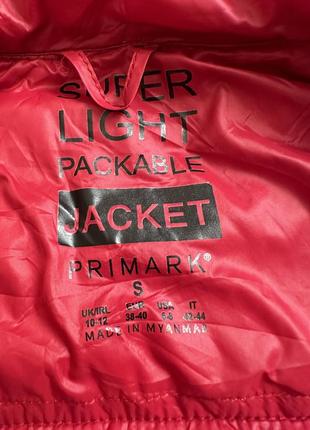Primark стеганая короткая спортивная куртка на каждый день осень весна с синтепоном легкая без капюшона6 фото