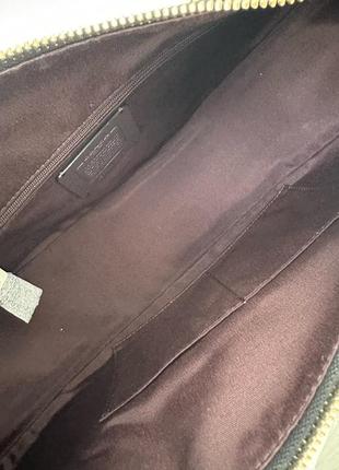 Женская брендовая кожаная сумочка coach mara hobo bag сумка кроссбоди хобо оригинал кожа коач коуч на подарок жене подарок девушке8 фото