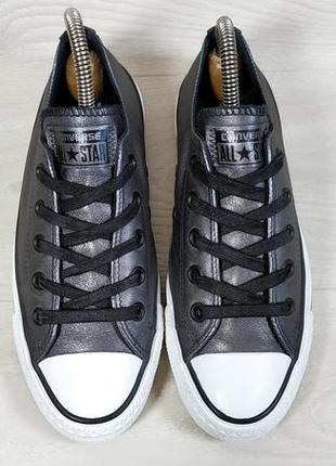 Шкіряні жіночі кеди converse all star оригінал, розмір 353 фото