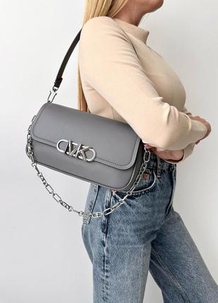 Жіноча сумка michael kors parker medium shoulder bag оригінал сумочка кросбоді майкл мішель корс на подарунок дружині дівчині3 фото