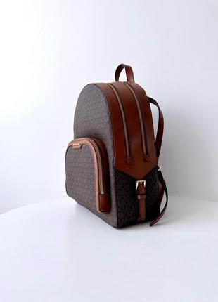 Michael kors jaycee large backpack женский брендовый кожаный рюкзак рюкзачек майкл корс оригинал мишель кожа на подарок жене подарок девушке3 фото