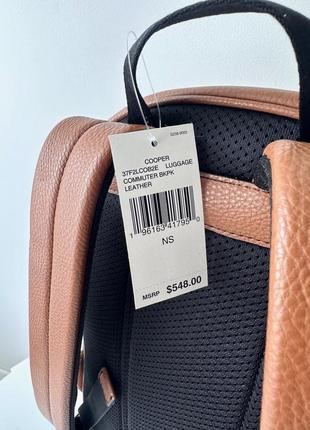 Michael kors cooper backpack чоловічий брендовий шкіряний рюкзак оригінал майкл мішель корс шкіра на подарунок чоловіку подарунок хлопцю8 фото