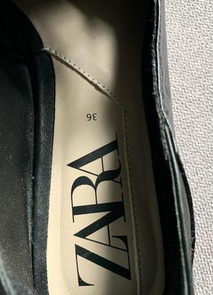 Лоферы туфли zara7 фото