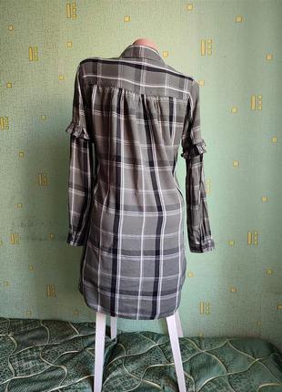 Рубашка. рубашка в клетку. рубашка. m. 388 фото