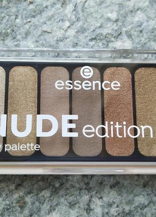 Essence the nude edition eyeshadow palette палетка тіней для повік 10 pretty in nude