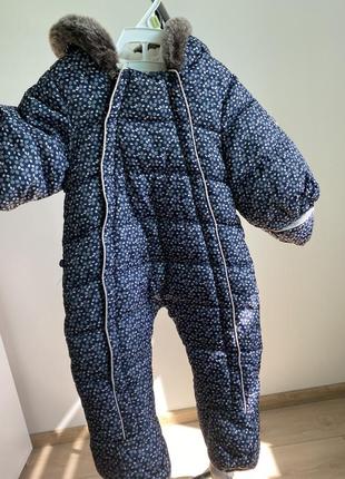 Зимовий комбінезон 6-12м