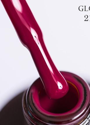 Гель-лак gloss 215 (приглушенная фуксия), 11 мл