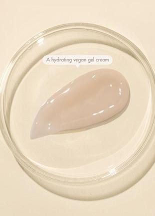 Веганский крем-гель с экстрактом комбучи dr.ceuracle vegan kombucha tea gel cream3 фото