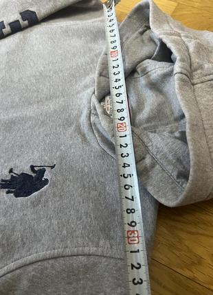 Худи u.s. polo кофта с капюшоном байка кенгурушка свитер худи4 фото