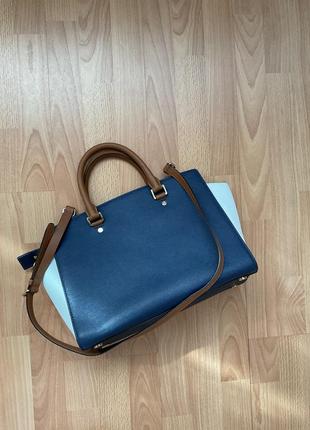 Сумка оригинал michael kors women's blue selma medium8 фото