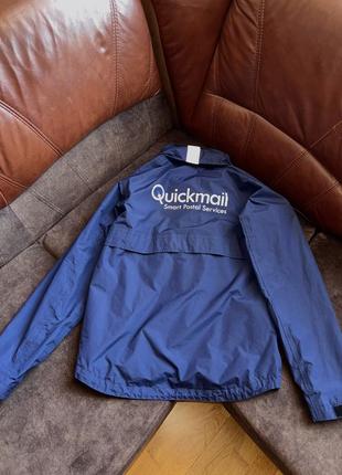 Спортивная куртка quickmail оригинальная синяя6 фото