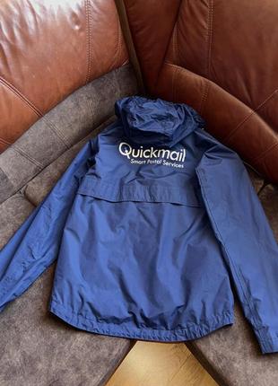 Спортивная куртка quickmail оригинальная синяя5 фото