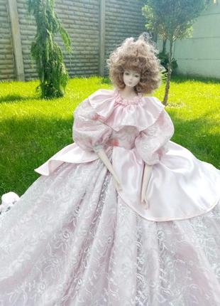 Винтажная фарфоровая кукла (италия)1 фото