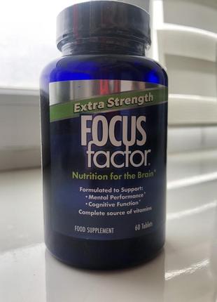 Focus factor brain nutrition cognitive function zinc iodine pantotheni4 фото