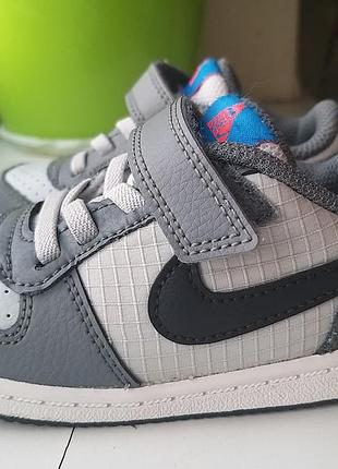 Кроссовки nike найк серые на малышика
