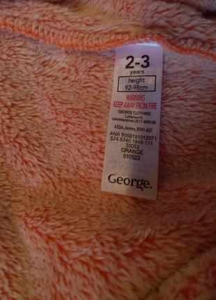 Флісова,плюшева піжамка кігурумі на дівчинку,george2 фото
