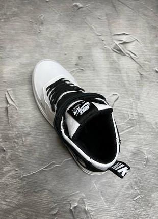 Трендовые белые мужские ботинки, зимние кроссовки спортивные, на подкладке, кожаные/кожа-мужская обувь8 фото