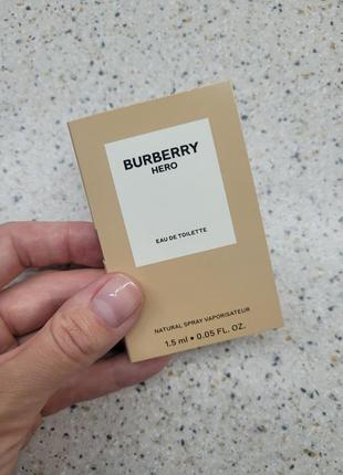 Пробник burberry hero