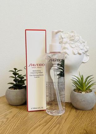 Оригинальный освежающая очищающая вода shiseido refreshing cleansing water оригинал