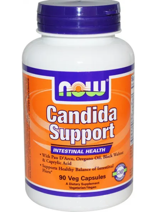 Оригінал!!! протикандидний засіб (candida support) 90 капсул now foods