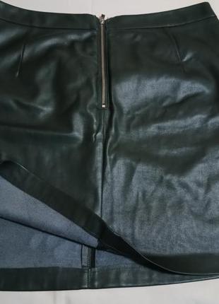 Пиджак и юбка экокожа4 фото